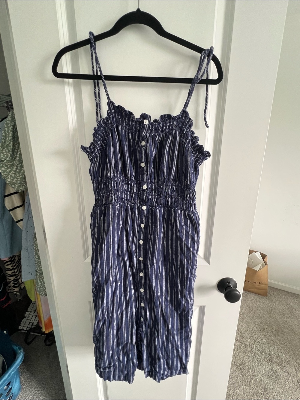 Universal Thread Blue Striped Dress